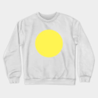 Yellow Circle Crewneck Sweatshirt